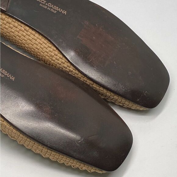 Dolce & Gabbana Crocheted Loafers UK size 11/US size 12 - Picture 10 of 11